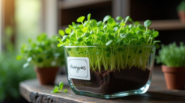 Comment réussir la culture de micro pousses chez soi