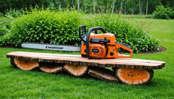 Recycler une vieille tronçonneuse : des idées créatives pour le jardin